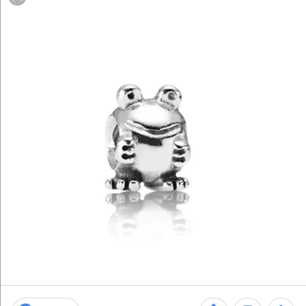 Pandora frog charm